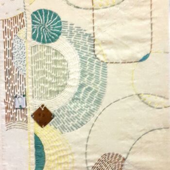 Arte textil titulada "Tapisserie _hôtel e…" por David Spanu, Obra de arte original, Bordado
