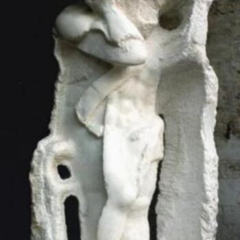 Sculpture intitulée "The Exile" par Davidbookersculptor.Eu, Œuvre d'art originale