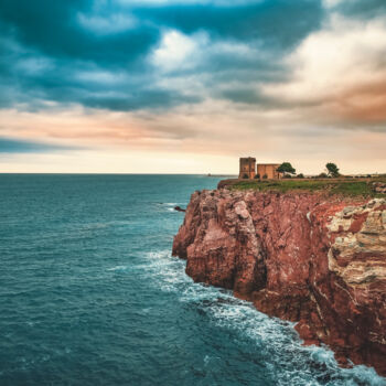 Fotografía titulada "la calma del mare" por Davide Marino, Obra de arte original, Fotografía digital