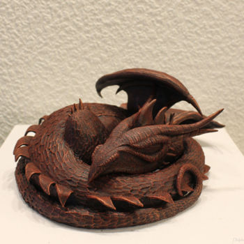 Sculpture titled "Le sommeil de Nilfg…" by David Et Ses Univers, Original Artwork, Ceramics