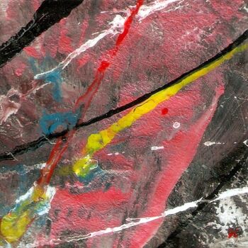 Картина под названием "Tellurik - Abstract…" - Davidian Gotis Abstraction Abstraite, Подлинное произведение искусства, Акрил