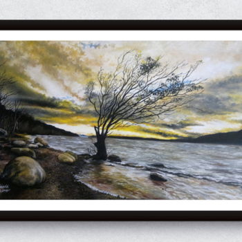 Painting titled "Landscape Painting…" by David Lino, Original Artwork, Oil