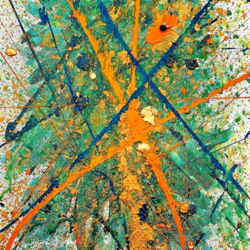 Pittura intitolato "Springboard" da David Phoenix, Opera d'arte originale, Acrilico