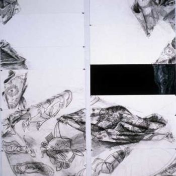 Drawing titled "Study for "Rattling…" by David Schoffman, Original Artwork