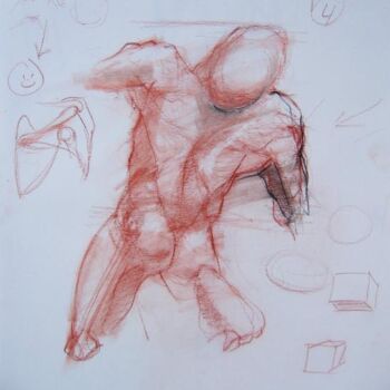 Drawing titled "Four-Hundred Drawin…" by David Schoffman, Original Artwork