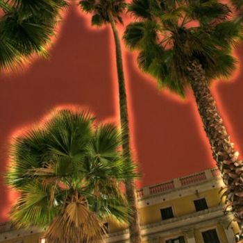 Photography titled "Power of Barcelona" by David Tesin Sky, Original Artwork, Other