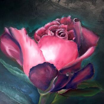 Εκτυπώσεις & Χαρακτικά με τίτλο "pink-rose.jpg" από Dawna Taylor Jones Jones, Αυθεντικά έργα τέχνης