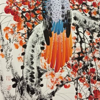 「Morrowind 晨风 （No.16…」というタイトルの絵画 Dayou Luによって, オリジナルのアートワーク, 顔料