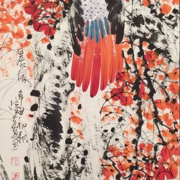 Painting titled "Morrowind 晨风 （No.16…" by Dayou Lu, Original Artwork, Pigments