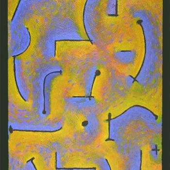 Painting titled "RITMOS 308 -" by Daniel Jorge Castro Cuccuini, Original Artwork