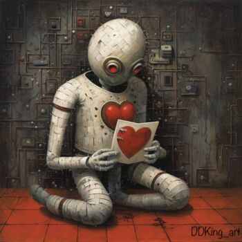 Arte digital titulada "Is this Love?" por Ddking, Obra de arte original, Impresión digital