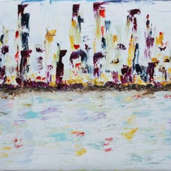 Pittura intitolato "Manhattan" da Dec, Opera d'arte originale