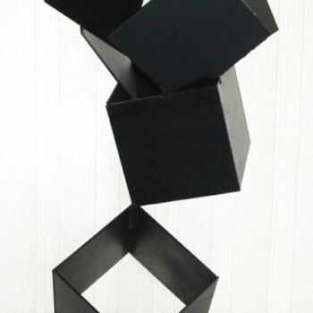 Sculpture titled "Ci-ubic's variation" by Dec, Original Artwork