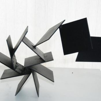 Sculpture intitulée "Elliptik zone" par Dec, Œuvre d'art originale