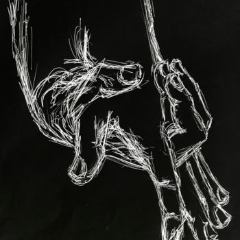 Dibujo titulada "Soudés inversés" por Nolwenn De Kerhor, Obra de arte original, Fotografía manipulada