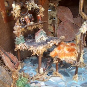 Fotografie mit dem Titel "The Fairy Treehouse…" von Debbie And Mike Schramer, Original-Kunstwerk, Digitale Fotografie