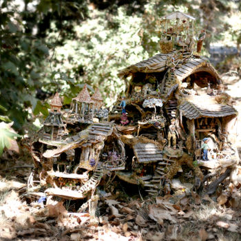 Photographie intitulée "The Fairy Castle an…" par Debbie And Mike Schramer, Œuvre d'art originale, Photographie numérique