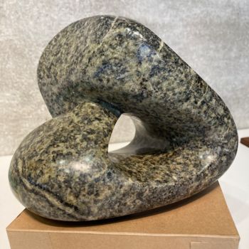 Sculpture titled "Sirocco" by Jacqueline Debluë, Original Artwork, Stone