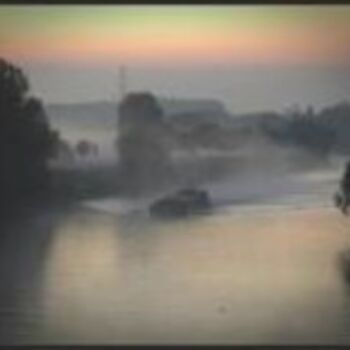 Photographie intitulée "Menen bij zonsopgang" par Deboknol, Œuvre d'art originale