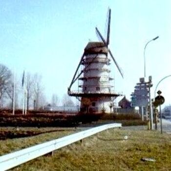 Fotografia intitulada "Menen - Molen 'De G…" por Deboknol, Obras de arte originais