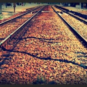 Fotografie mit dem Titel "Menen - Het Station…" von Deboknol, Original-Kunstwerk