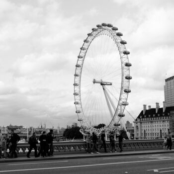 Photography titled "London Eye" by Débora Rojas Grenda, Original Artwork, Digital Photography