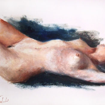 Disegno intitolato "nudo-moderno.jpg" da Calidè, Opera d'arte originale