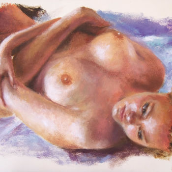 Dibujo titulada "nudo-moderno-3.jpg" por Calidè, Obra de arte original, Otro