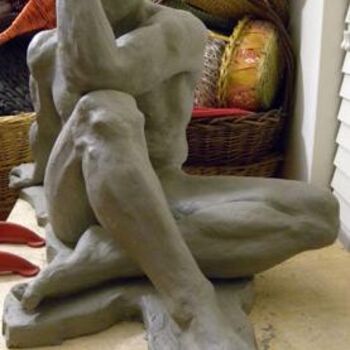 Sculpture titled "Joe" by Deborah Laux, Original Artwork, Other