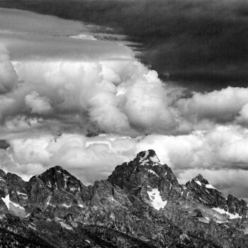 Photography titled "Teton Summer Storm" by Decesare, Original Artwork, Digital Photography