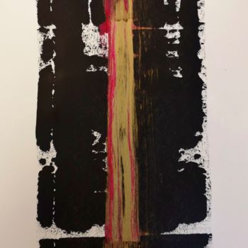 Pintura intitulada "untitle abstract #10" por Declaubry, Obras de arte originais, Acrílico