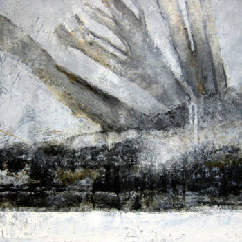 Schilderij getiteld "paysage" door Valérie Décoret, Origineel Kunstwerk