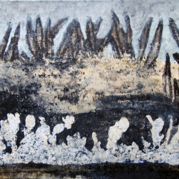 Malerei mit dem Titel "paysage" von Valérie Décoret, Original-Kunstwerk