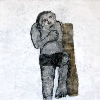 Ζωγραφική με τίτλο "sans titre 1" από Valérie Décoret, Αυθεντικά έργα τέχνης, Ακρυλικό