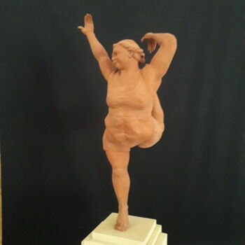 Sculpture titled "Danseuse" by Dedalus_ad, Original Artwork, Ceramics
