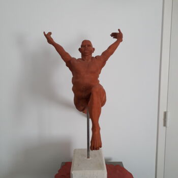 Sculptuur getiteld "Danseur Étoile" door Dedalus_ad, Origineel Kunstwerk, Terra cotta