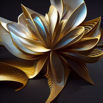 Arts numériques intitulée "MAD ORCHIDS_m#03" par Deepdreaming_studios, Œuvre d'art originale, Image générée par l'IA