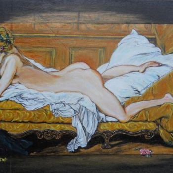 Painting titled "Reproduction de Fra…" by Def, Original Artwork