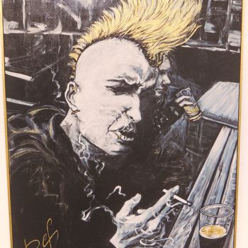 Painting titled "punk.jpg" by Def, Original Artwork