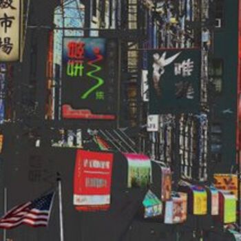 「New York: China Tow…」というタイトルの写真撮影 Karel De Gendreによって, オリジナルのアートワーク