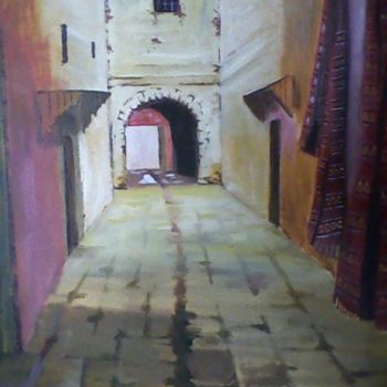 Peinture intitulée "marrakech" par Mounir Dehane, Œuvre d'art originale