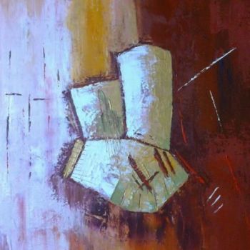 Painting titled "Les normes" by Mounir Dehane, Original Artwork