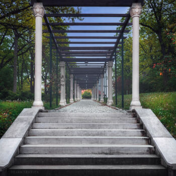 Photography titled "Stairs to the villa…" by Dejan Travica, Original Artwork, Digital Photography
