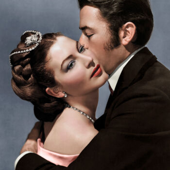 Fotografia intitolato "Ava Gardner as Paul…" da Dejan Travica, Opera d'arte originale, fotografia a pellicola
