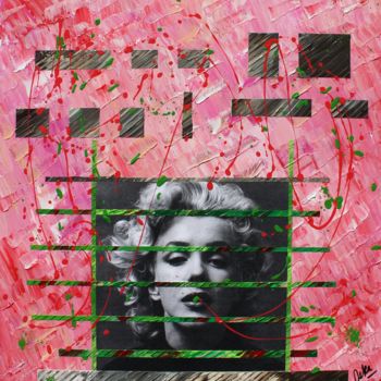 Painting titled "Marylin !" by Deka Painting, Original Artwork, Acrylic