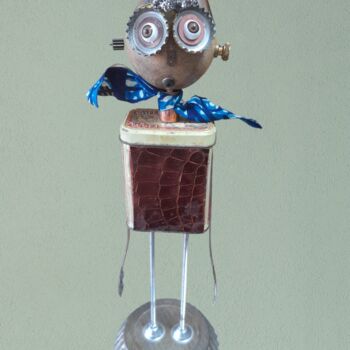 Sculpture titled "OOOHHH NOOONN !" by Catherine Delaforge (KTY95), Original Artwork, Metals