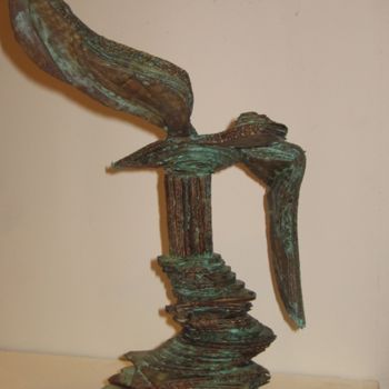 Skulptur mit dem Titel "Samothrace, la chute" von Françoise Delage, Original-Kunstwerk, Andere