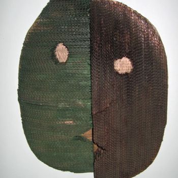 Sculpture intitulée "Mi-figue-mi-raisin" par Françoise Delage, Œuvre d'art originale, Autre