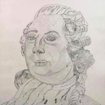 Drawing titled "portrait de Louis X…" by Ppaul, Original Artwork