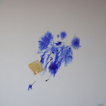 Painting titled "« Composition 4 »" by Ppaul, Original Artwork, Ink